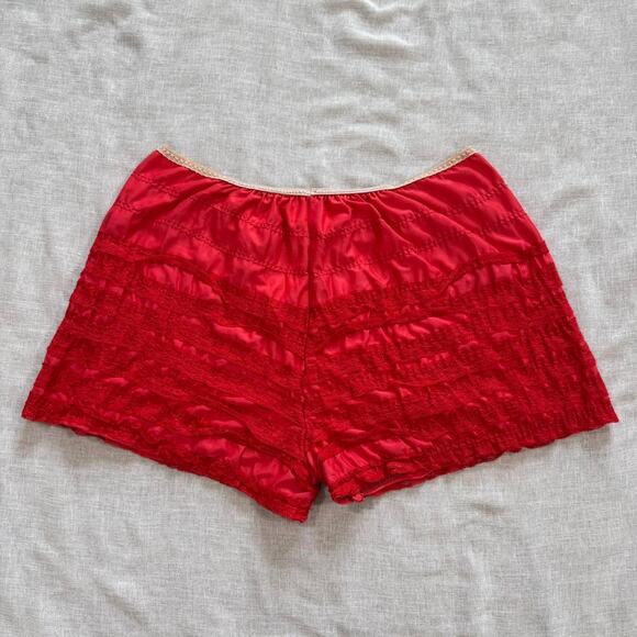 Vintage Sam’s Red Lace Bloomers 501 Medium - Picture 5 of 6